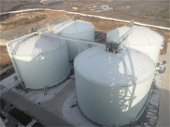 芜湖5000吨立式粉煤灰储存罐